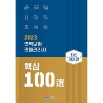 2023 변액보험 판매관리사 핵심 100선, 네오머니(주)