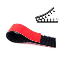 3M 듀얼락 블랙 찍찍이 벨크로 테이프 25mm x10cm