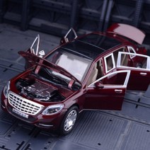 벤츠 마이바흐 합금 모형 자동차 장난감 승용차 S60, 단일옵션, 옵션02