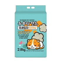 두부랑캣츠 극세입자2.8kg/고양이모래 응고탈취 30%UP, 1개