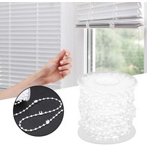 버티컬블라인드 세로블라인드 가림막 암막블라인드 10M 수직 블라인드 비드 체인 롤러 그늘 링크 DIY 홈 인
