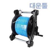 국산 한일에스피 물호스릴 80M 분사기 원예 정원 세차 청소 HH-080