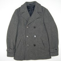 105.일레븐티 더블하프 모직코트/중고/여성 44/100