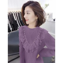 신지연 솔로지옥 플레어 기상캐스터 협찬 프릴니트원피스 날씬해보이는 여신 돋보이는 빅사이즈 벨트