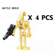 R2D2 BB8 C3PO ROGR 로저 i688 슈퍼 배틀 버즈 드로이드 빌딩 블록 일반 불행한 벽돌 액션 피규어 키즈 완구, N-C009