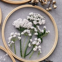 DIY 프랑스자수 패키지(들꽃) 공예 자수도안, 상세 참조