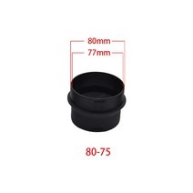 무시동히터 이동식 자동차 트럭 주차 히터 배기 파이프 1-8kw 90 75 60 mm 덕트 벨로우즈 T Y 엘보 커넥터, 08 80-75, 08 80-75