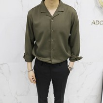 아도르클래식 무드 10컬러 노카라 캐주얼 봄 가을 셔츠
