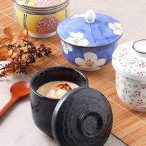 일본식 계란찜 그릇 차완무시 차왕무시 자완 자왕무시, 1개, 06-산쇼쿠 차완무시