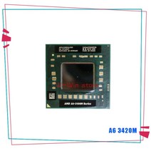 노트북 프로세서 amd a6 시리즈 a6 3420m a6 3420m 1 5GHz 쿼드 코어 쿼드 스레드 CPU 프로세서 am3420ddx43gx 소켓 fs1, 없음