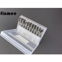 10pcs 텅스텐 강 연삭 헤드 텅스텐 카바이드 버 세트 미니 드릴 다이아몬드 버 재료 tungstenio dremel 액세서리, 단일옵션
