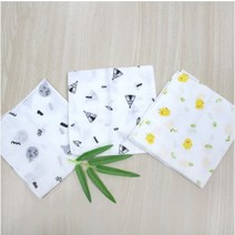 베베원 무형광 밤부 엠보손수건(밤부70% 순면30%) 20장