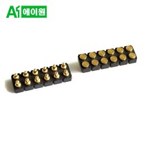2.54피치 높이 3.5mm 12핀 SMT 포고커넥터/2.54P 3.5H 12Pin SMT Pogo connector
