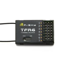 후타바조종기 드론 rc카 FrSky-TFR6/TFR6-A 7ch 2.4G 수신기 호환 가능한 Futaba FASST FrSky TFR6 T8FG 10CG 14SG TF 모듈, [01] TFR6