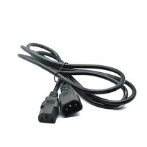 PC 컴퓨터 모니터 DMX DJ 무대 조명용 전원 연장 케이블 IEC C14 코드 UPS 320 3m 5m, 06 3m