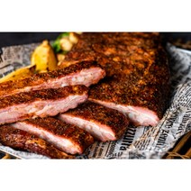 (둘리바베큐) 텍사스바베큐 삼립 커플세트 (훈제통삼겹 + 스페어립), 삼립 세트