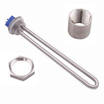 나사형 온수기 1 인치 npt 스레드 120v240v가 있는 보일러 물용 침지 전기 히터 가열 요소, 240v 5.5kw, 표시된 그림과 같이
