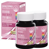 데일리프로 프리미엄 여성 갱년기 건강 플러스, 60정, 2개