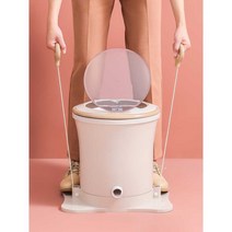 미니 탈수기 수영장 만능 수동 짤 행주짜는 기계 건조, 블루