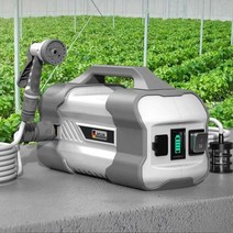 미니양수기 충전식 워터펌프 텃밭물주기 원예 농사용 듀얼모터 고압 강력분사 158AH, 158AH 듀얼 코어 펌프 + 55m 튜브