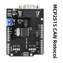 CAN 버스 실드 SPI 9 핀 표준 서브 D 확장 보드 모듈 아두이노용 DC 5-12V MCP2515 EF02037