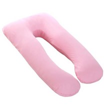 임산부바디필로우 u자바디필로우 임신 한 여성을위한 임신 베개 케이스 베개 커버 36, 분홍