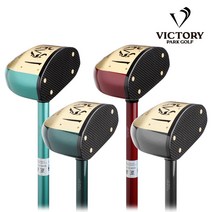 빅토리 신형 파크골프 11종풀세트상품 네이처마제스티03-S 국산 수제 남성 여성 길이조절 왼손변경 가능, 레드 85cm