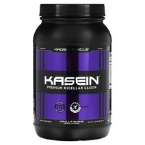 Kaged 웨잇트 근육 건강 관리 카제인 프로틴 Kasein Premium Micellar Casein 바닐라 쉐이크 907g 1팩