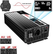 2000W 순수 사인파 전원 인버터. 12V/24V/4 DC ~ 110V LCD 화면, 03 4_03 240 볼트_05 AU