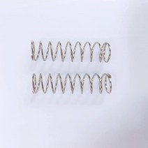 BASE WAVE 2팩 교체용 전지가위 스프링 (길이 5.1cm(2인치) / 보어 지름 1cm(3/8인치)) 전지가위용, 2개