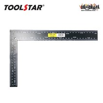 [세신철물점] 툴스타 직각자 TS-SM-300 목공 정밀눈금자 측정 흑색, TS-SM-300/1개