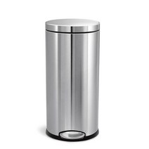 [포커시스] [Simplehuman]심플휴먼 라운드 스탭휴지통_30L /SPH-CW1810
