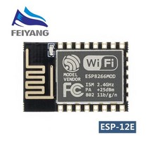 기초로봇 공학 ESP-12F WiFi 개발 보드 WeMos D1 기반 무선 모듈 ESP8266 Arduino 호환 IDE, 02 ESP-12E