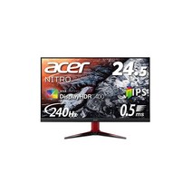 Acer 게이밍 디스플레이 Nitro VG252QXbmiipx24.5형 와이드 IPS 비광택 풀HD 0.5ms GTG 240Hz HDMI DisplayHDR400 GSYNC Compatible 플리커리스