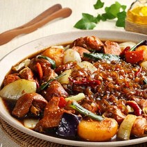 찜닭요리의 명가 먹기편한 순살 닭다리로 만든 닭요리 안동찜닭 700g x 2팩