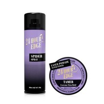 에빈 24시간 엣지 헤어세트 (엣지 테이머 포마드 80ml + 스프레이 200ml), 단품