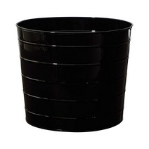 30.5cm 농장 블랙 메탈 골지 화분 USA 미국