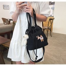 곰돌이 복조리백 에코백 숄더백