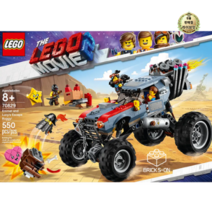 레고 무비 레고 무비 에밋과 루시의 탈출 버기카 완구 70829, 1세트, 혼합 색상