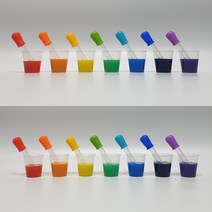 베베비치 유아 스포이드 8종세트 레인보우컬러세트 물감놀이 미술놀이