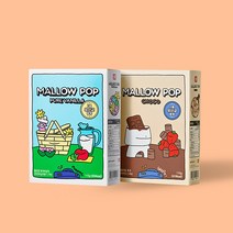 [퓨어바닐라+초코] 멜로팝 건조마시멜로우 시리얼 110g 2개세트