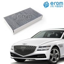 [이롬] 제네시스 에어컨필터 1+1 97133T6500 97133T6700 97133T6600 호환 실내 실외 내부 외부 후면, 자동차에어컨필터