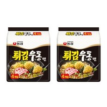 농심 튀김우동면 멀티팩 4개입 118g, 2개