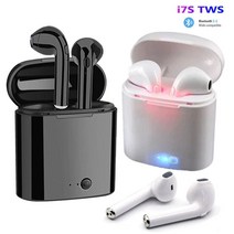 뜨거운 판매 i7s TWS 이어 버드 블루투스 5.0 이어폰 무선 헤드폰 스테레오베이스 이어 버드 인 이어 스포츠 방수 헤드셋 모두를위한, 하얀색, 1pc