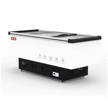 업소용 냉동 평대 반찬 냉장고 진열대 저온 정육점, 1200x700x870mm 280L 온도조절