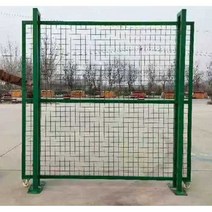 메쉬휀스 대문 철망 출입문 울타리 공장 과수원 담장, 1.5x2m + 단일도어