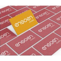 명함 제작 디자인무료 500매 기본명함 명함인쇄 일반명함, 코팅 양면1000장, 11노랑
