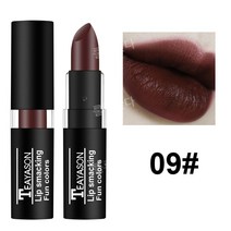 (5개세트)매트 빈티지 컬러 립스틱 블랙립스틱 호박 블랙 퍼플 다크 레드 골드 성격, J  (1+4 구매자 별도 선택가능)
