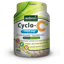 Cyclo-C Liposomal Vitamin C 리포솜 비타민C 1000mg 200정 100회분, 1병
