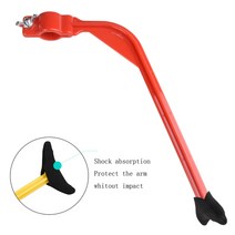 골프스윙연습기 스윙트레이너 1pcs 스윙 트레이너 초보자 제스처 정렬 연습 가이드 클럽 제스처 올바른 손목 훈련 보조 장치 골프연습, 빨간색과 덮개